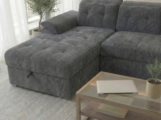 Colțar Extensibil Valencia Classic – Gri