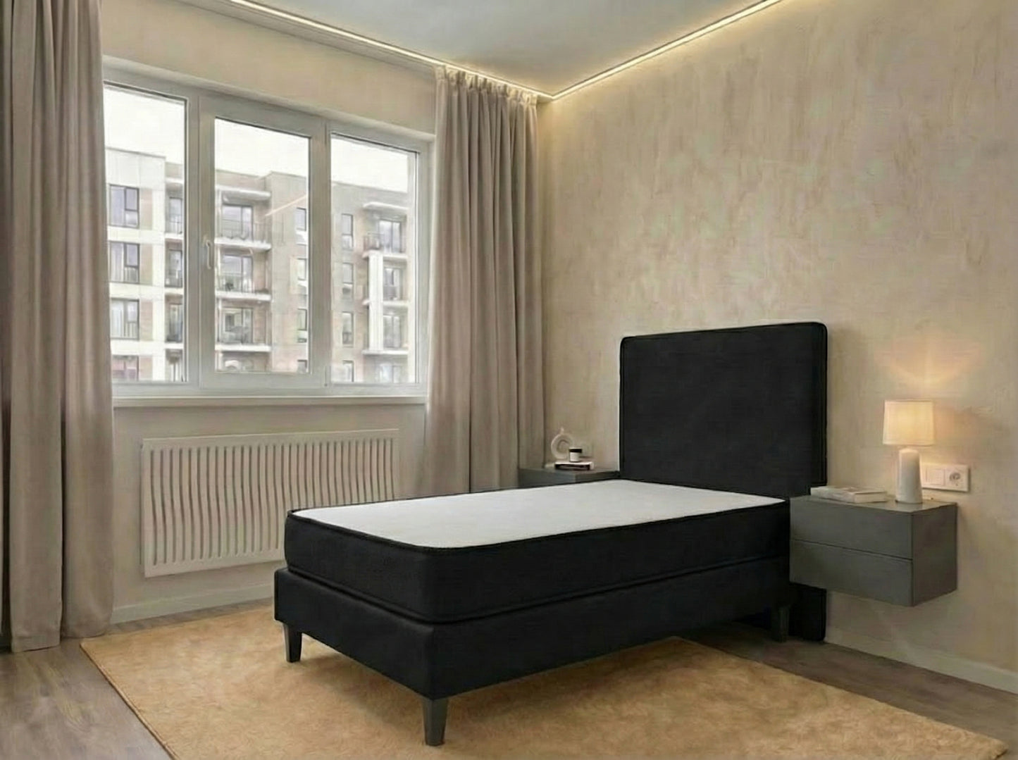 Pat Milano Premium din Lemn Masiv – 80×200 cm