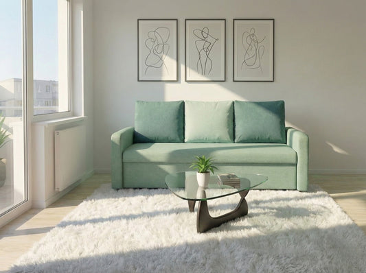 Canapea extensibilă Tokyo Verde Menta