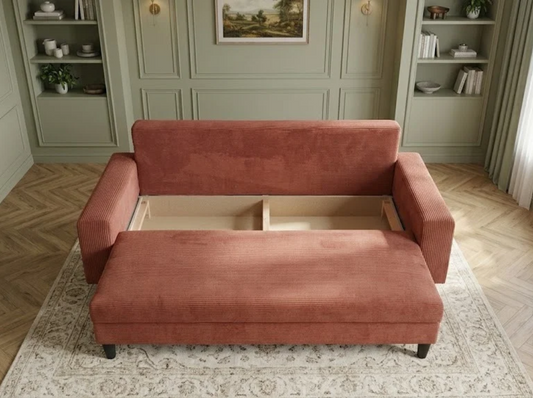 Canapea extensibilă Easy Cărămiziu