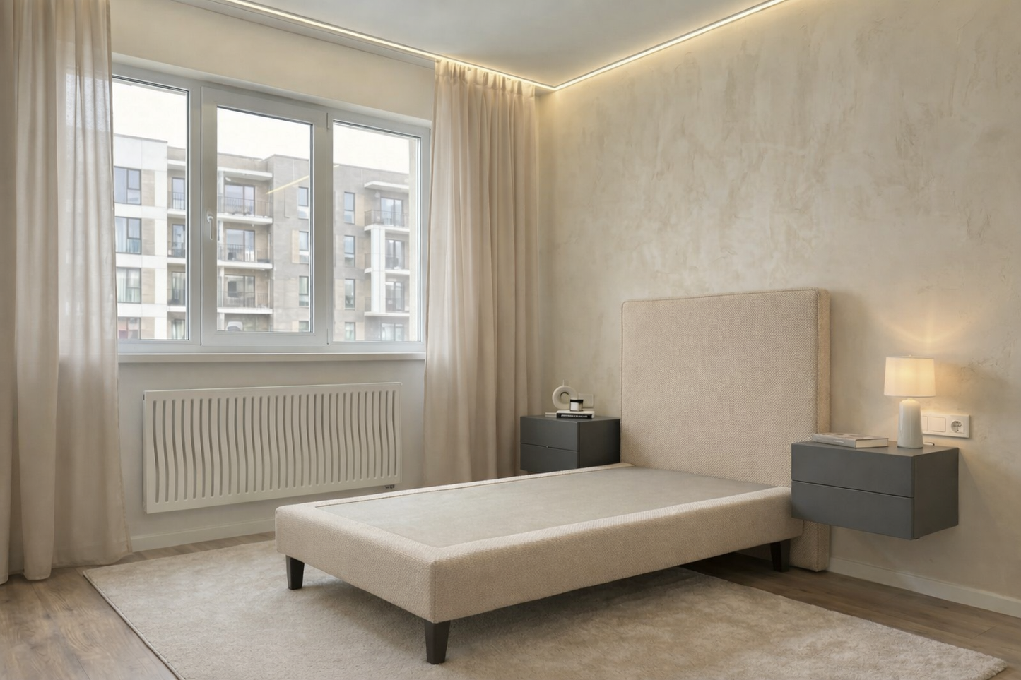 Pat Milano Premium din Lemn Masiv – 80×200 cm