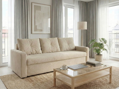 Canapea extensibilă Tokyo Crem Vintage