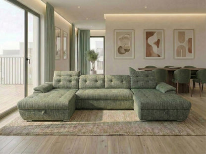 Valencia Max verde tricotat