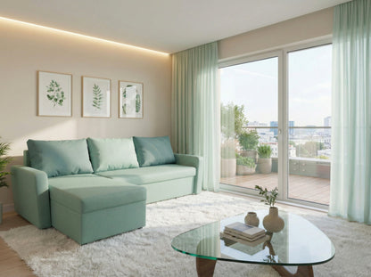 Colțar extensibil Tokyo Verde Menta