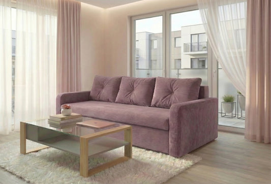 Canapea extensibilă Tokyo Roz Vintage