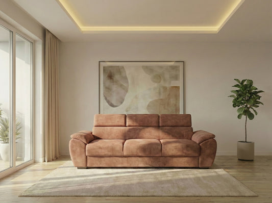 Canapea Aragon  Maro Cognac