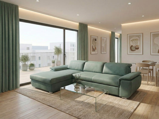 Colțar Extensibil Valencia Classic Oliva – Pet Friendly