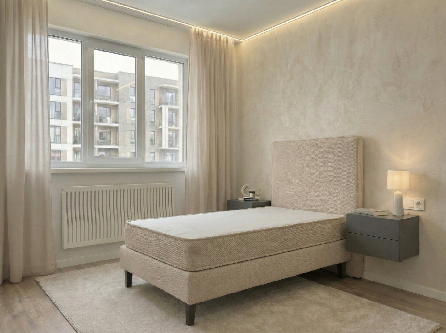 Pat Milano Premium din Lemn Masiv – 80×200 cm