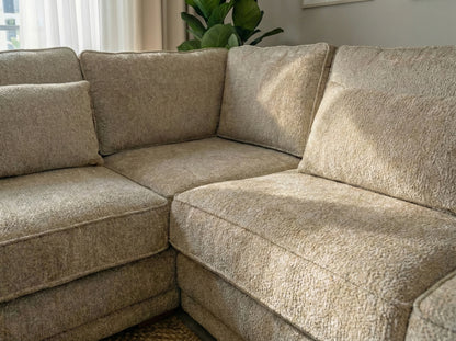 Colțar Nero  Bej Nisipiu