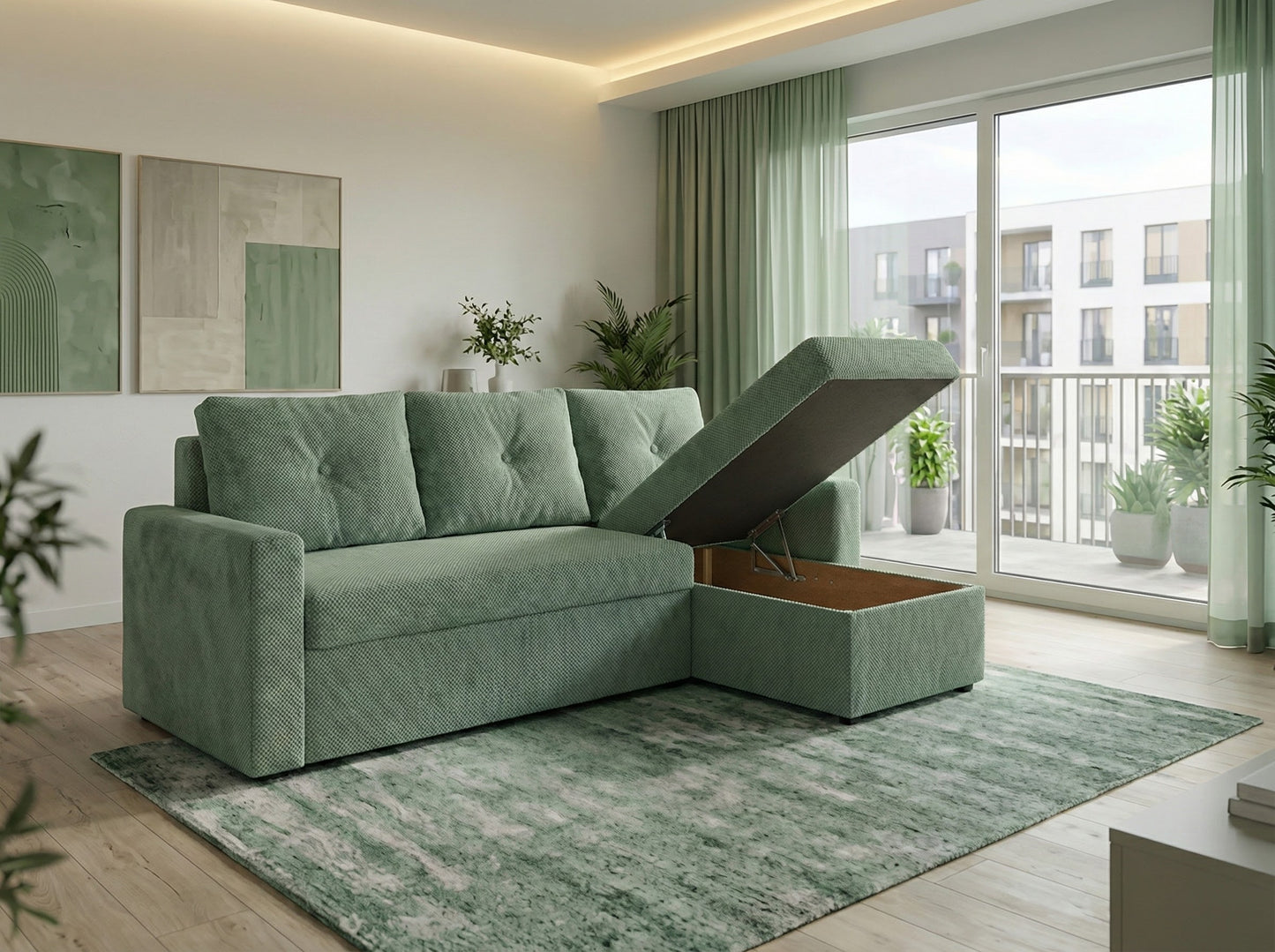 Colțar extensibil Tokyo Jade