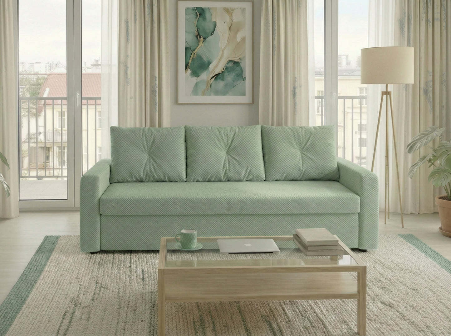 Canapea extensibilă Tokyo Jade