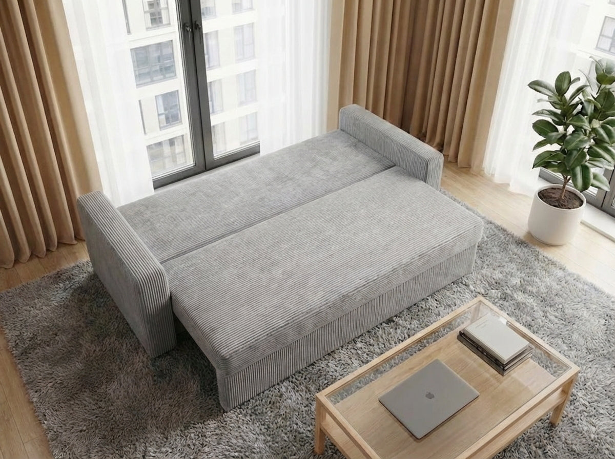 Canapea extensibilă Tokyo Gri Vintage