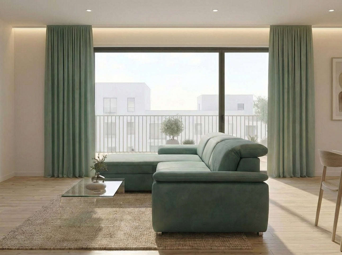 Colțar Extensibil Valencia Classic Oliva – Pet Friendly