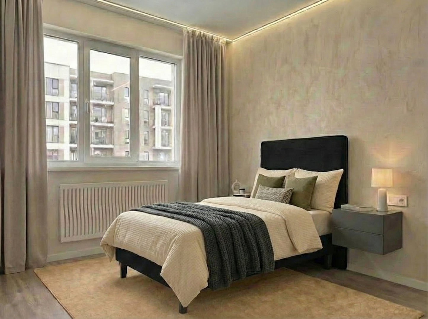 Pat Milano Premium din Lemn Masiv – 80×200 cm