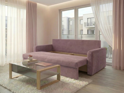 Canapea extensibilă Tokyo Roz Vintage