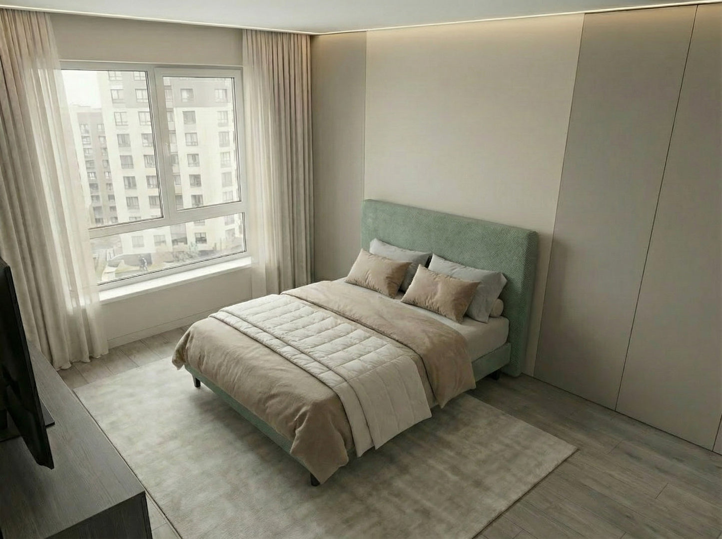 Pat Milano Premium din Lemn Masiv – 140×200 cm