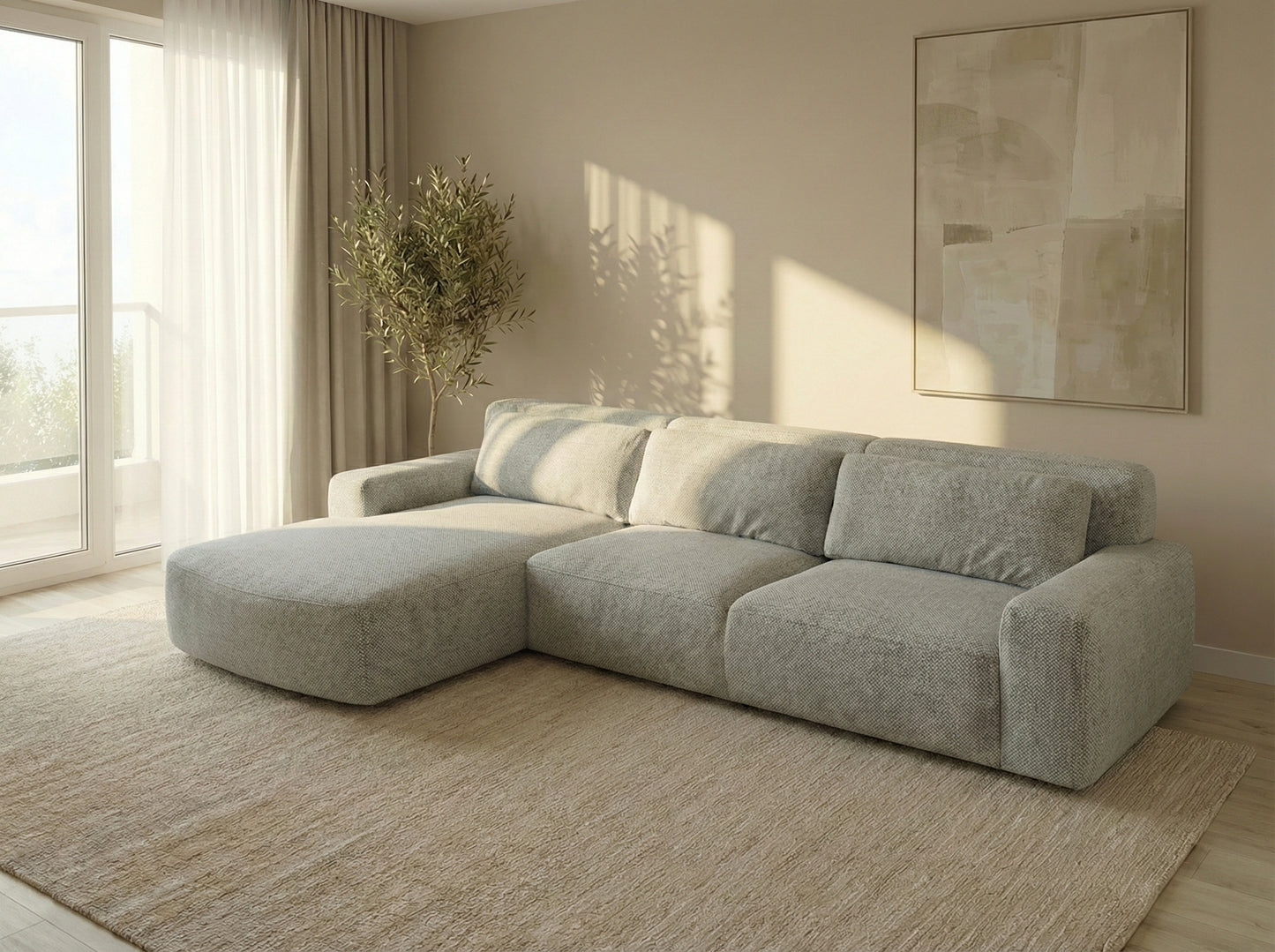 Colțar Kai Gri piatră