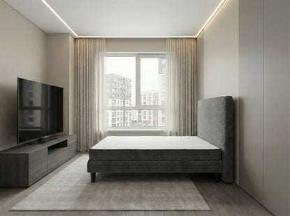 Pat Milano Premium din Lemn Masiv – 140×200 cm