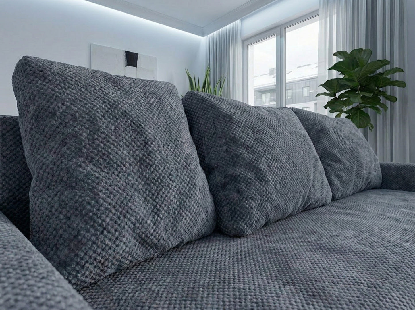 Canapea extensibilă Tokyo Antracit