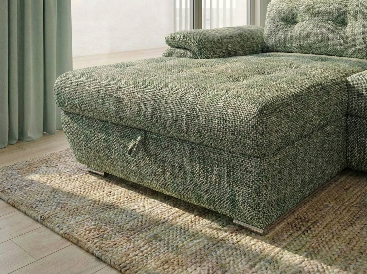 Valencia Max verde tricotat