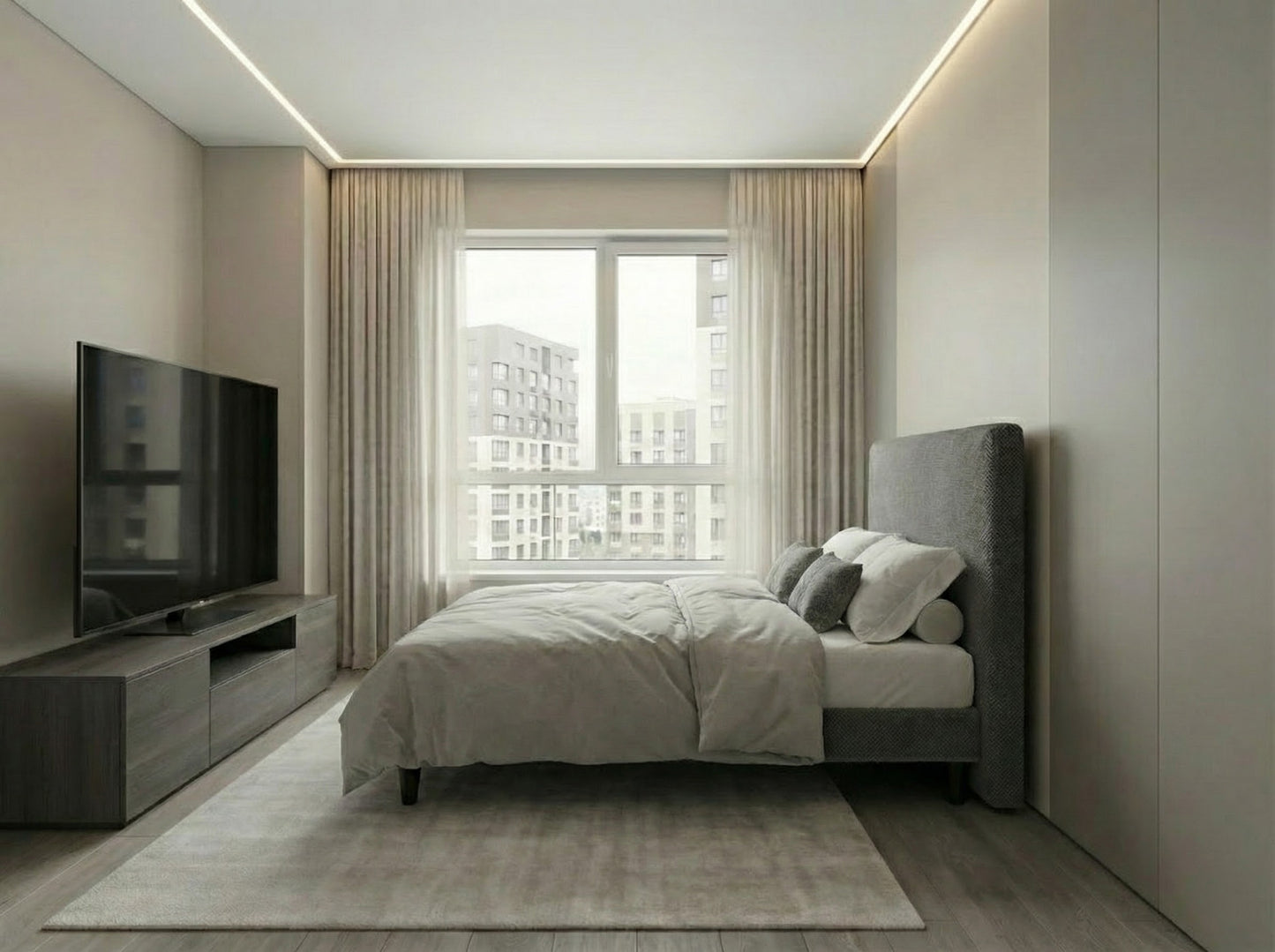 Pat Milano Premium din Lemn Masiv – 140×200 cm