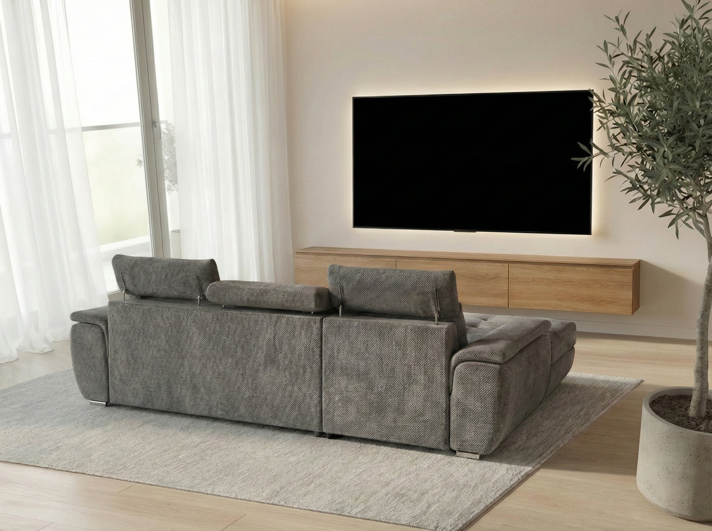 Colțar Extensibil Valencia Classic – Gri