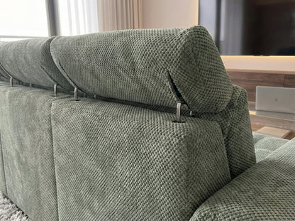 Colțar Extensibil Valencia Classic Jade Verde