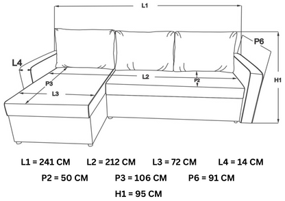 Colțar Tokyo Burgundy Red - PET Friendly