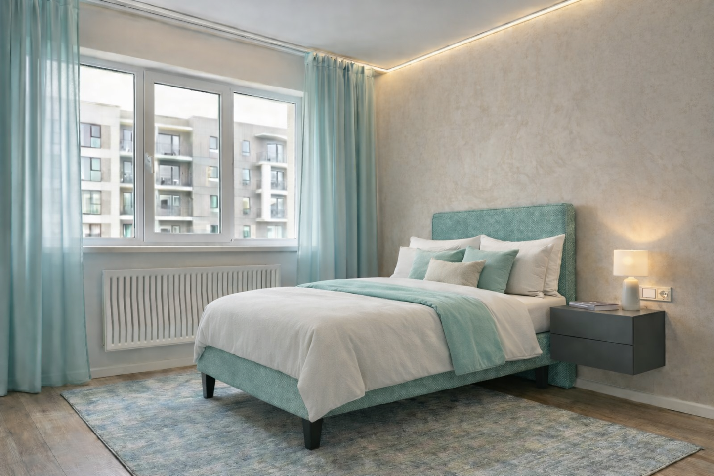 Pat Milano Premium din Lemn Masiv – 80×200 cm