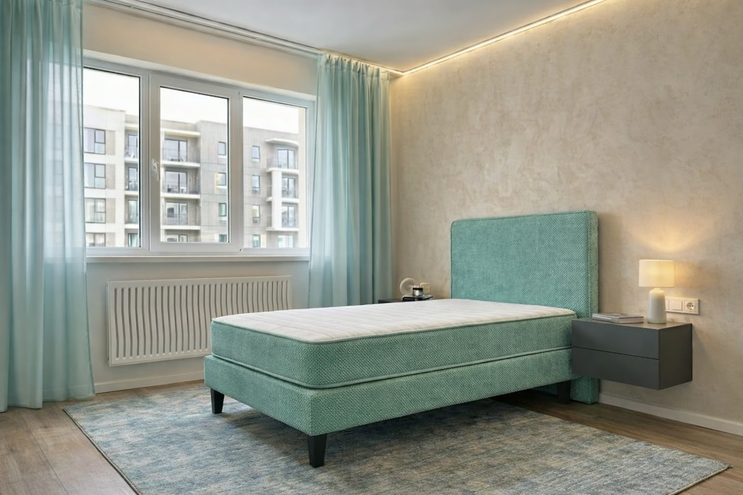 Pat Milano Premium din Lemn Masiv – 80×200 cm