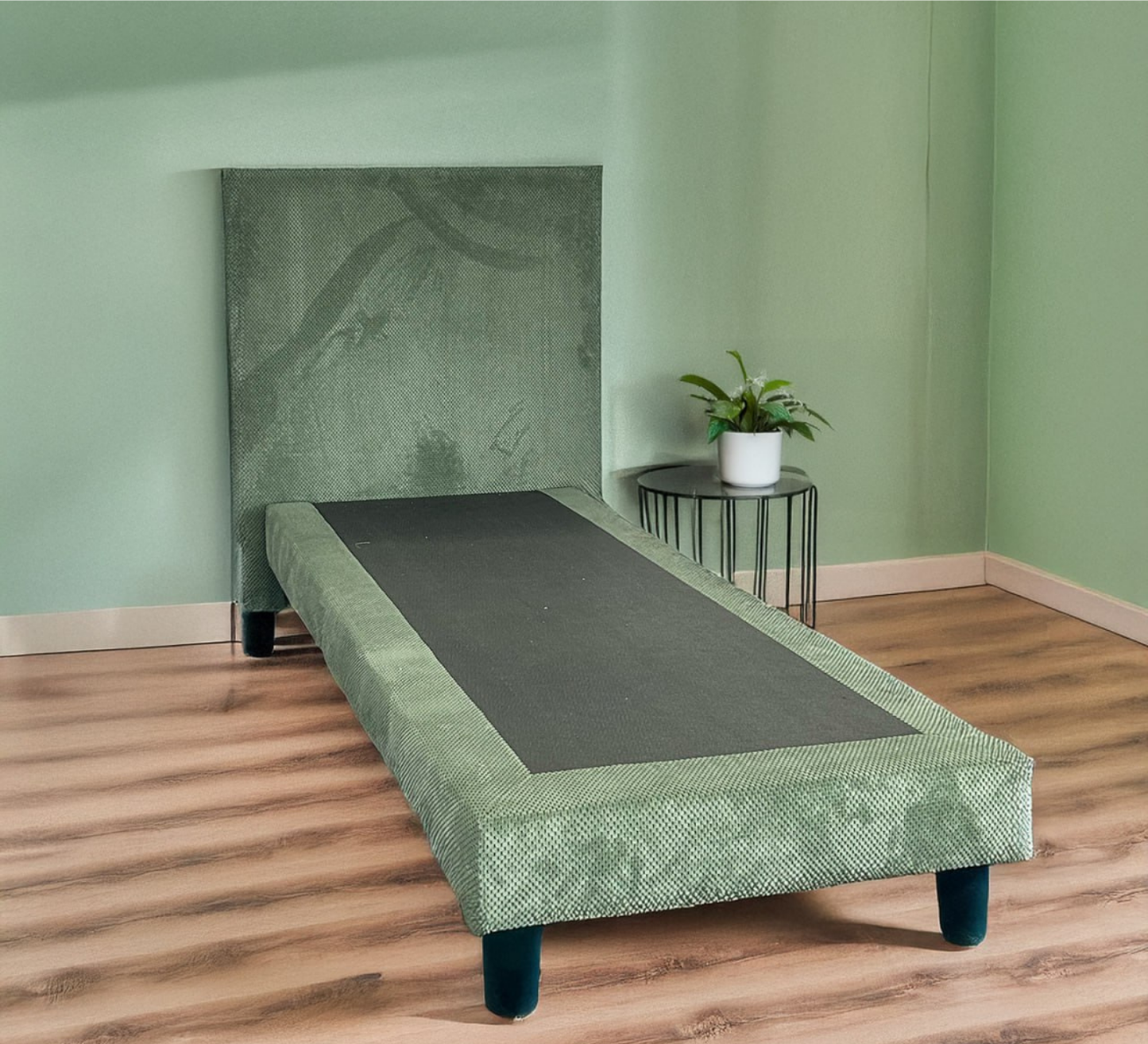 Pat Milano Premium din Lemn Masiv – 90×200 cm