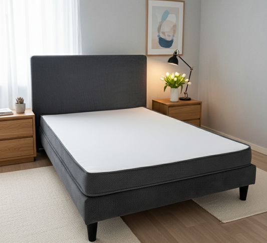 Pat Milano Premium din Lemn Masiv – 140×200 cm