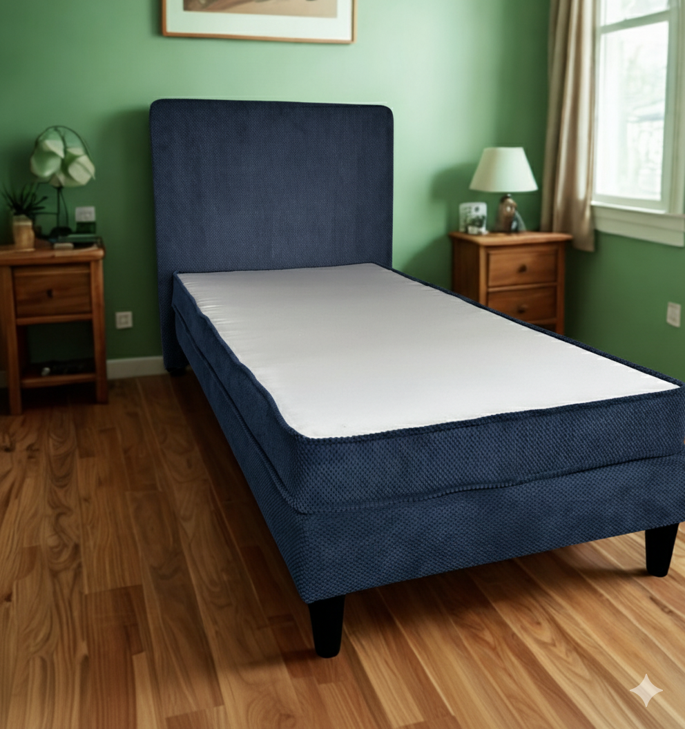 Pat Milano Premium din Lemn Masiv – 90×200 cm