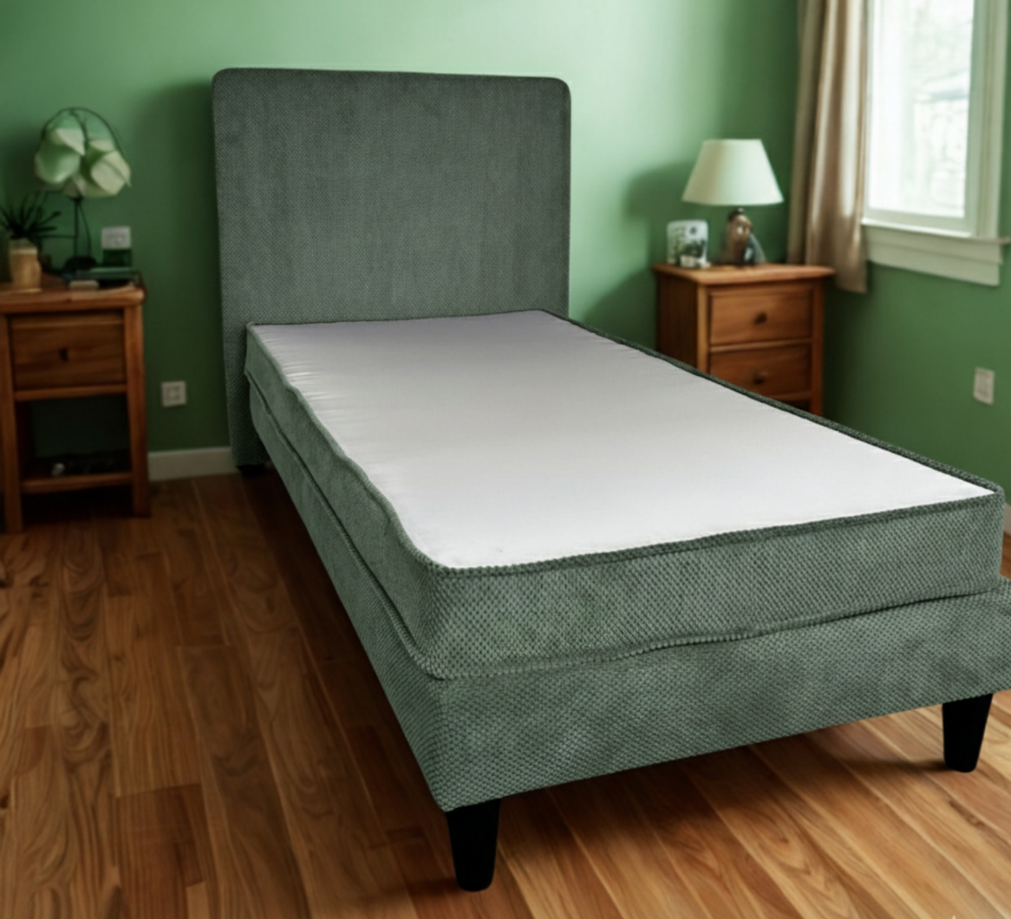 Pat Milano Premium din Lemn Masiv – 90×200 cm