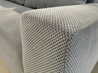 Easy Anthracite Extendable Corner Sofa